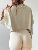 Poleron Crop Mujer