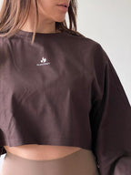 Poleron Crop Mujer