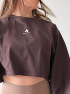 Poleron Crop Mujer